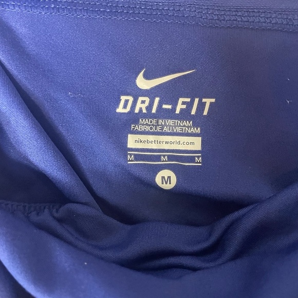 Nike Women's M Dri-Fit Running Shorts 3" Blue 895116-455 - Picture 2 of 8